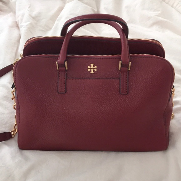 Tory Burch Handbags - Tory Burch Georgia Triple Zip Satchel